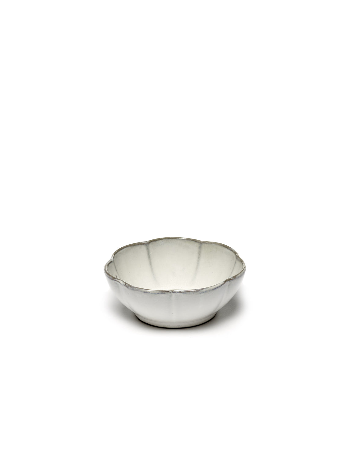 <transcy>Bowl Inku Ribbed L D13 H5 cm White</transcy>
