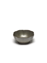 Afbeelding in Gallery-weergave laden, Kom Inku Geribbeld XL D15 H6 cm Groen