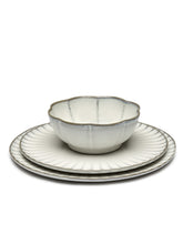 Afbeelding in Gallery-weergave laden, Kom Inku Geribbeld XL D15 H6 cm Wit