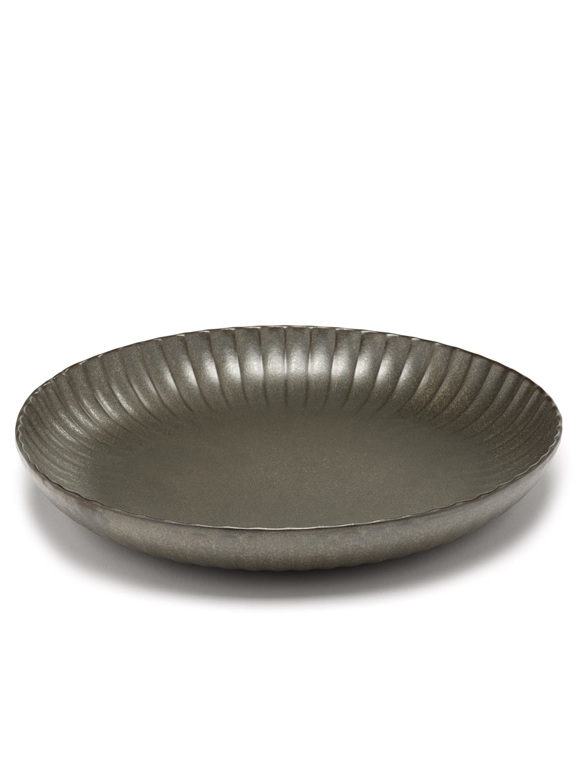 Serveerkom Inku M D32 H5 cm Groen