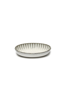 Kom Inku Ovaal S L19 B13 H3,7 cm Wit