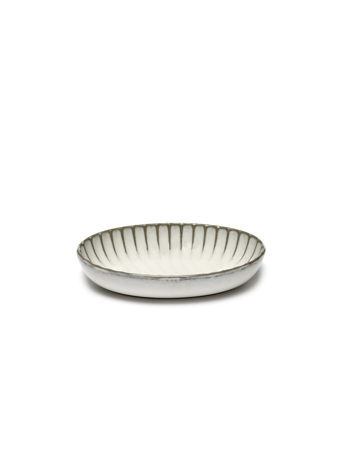 Kom Inku Ovaal S L19 B13 H3,7 cm Wit