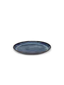 Bord Opstaande Rand Pure M D23,5 H1,8 Donker Blauw