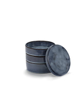 Afbeelding in Gallery-weergave laden, Kom Pure Set 3 Stapelbaar D14 H15 Donker Blauw