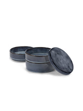 Afbeelding in Gallery-weergave laden, Kom Pure Set 3 Stapelbaar D14 H15 Donker Blauw