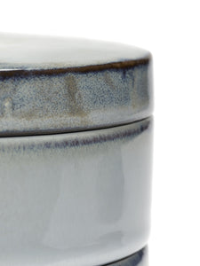 Kom Pure Set 3 Stapelbaar D14 H15 Blauw