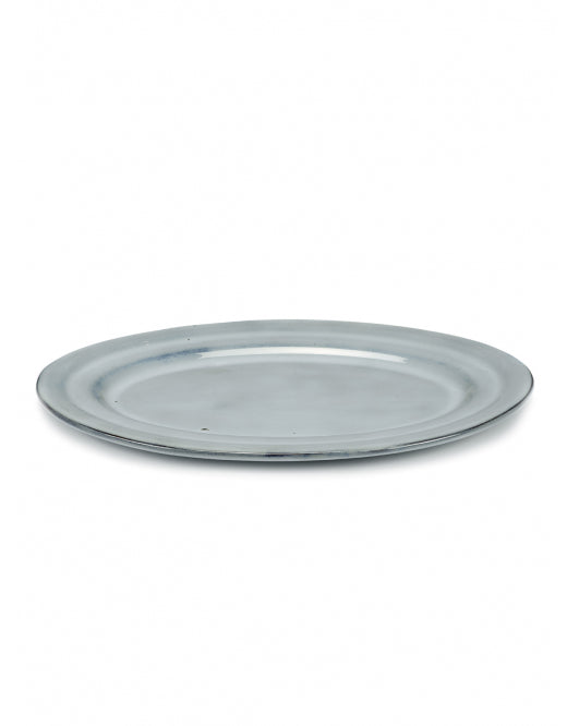 Serveerschaal Pure XL L38 x B26 H2,5 cm Blauw