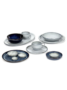 Bord Pure L D27,5 H3 cm Blauw