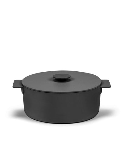 <transcy>Cooking pot Surface 29 cm Black</transcy>