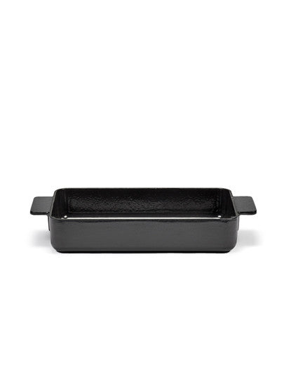 <transcy>Oven dish Surface 32x20 cm Black</transcy>