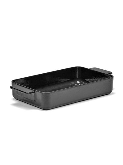 <transcy>Oven dish Surface 32x20 cm Black</transcy>