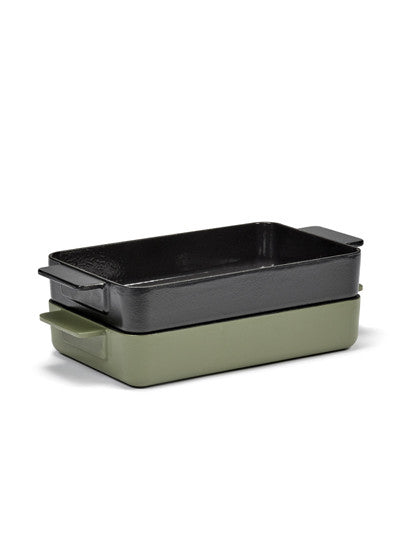 <transcy>Oven dish Surface 32x20 cm Black</transcy>