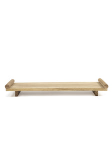 Plateau Studio Simple Ceremony Eik L51 B26,5 H6,5 cm