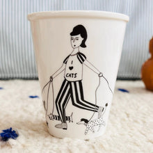 Afbeelding in Gallery-weergave laden, Beker Helen B I Love Cats