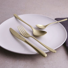 Afbeelding in Gallery-weergave laden, Bestek Sambonet Taste Set 24-delig Antique Champagne