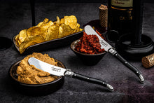 Afbeelding in Gallery-weergave laden, Botermessen Laguiole Premium Set 4 Zwart