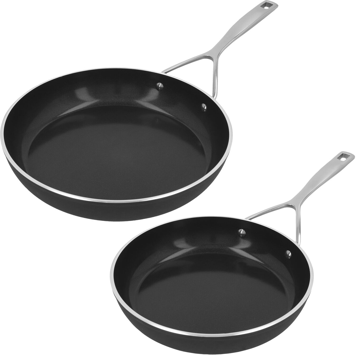 <transcy>Pan Demeyere Alu Pro Ceramic Frying Pan Set 24 + 28 cm Free Pan Protector</transcy>