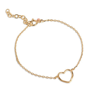 Armband Enamel Organic Heart