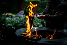 Afbeelding in Gallery-weergave laden, Flambadou Forged Olijfhout