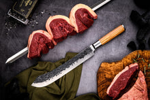 Afbeelding in Gallery-weergave laden, Spies Forged Olijfhout Churrasco V-vorm 60cm