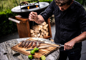 Spies Forged Olijfhout Churrasco Vorkspies 60cm