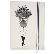 Afbeelding in Gallery-weergave laden, Theedoek Helen B Flower Girl