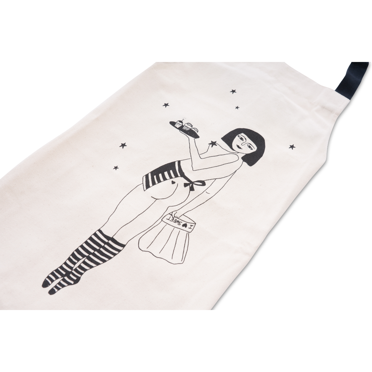 <transcy>Apron Helen B Pin-up Cake Girl</transcy>