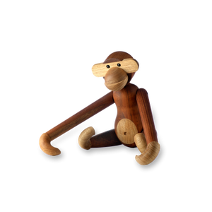 Beeldje Kay Bojesen Monkey Small Teak Limba