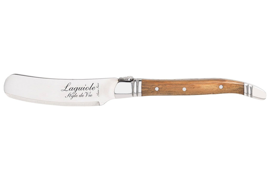 <transcy>Butter knives Laguiole Luxury Set 4 Olive wood</transcy>