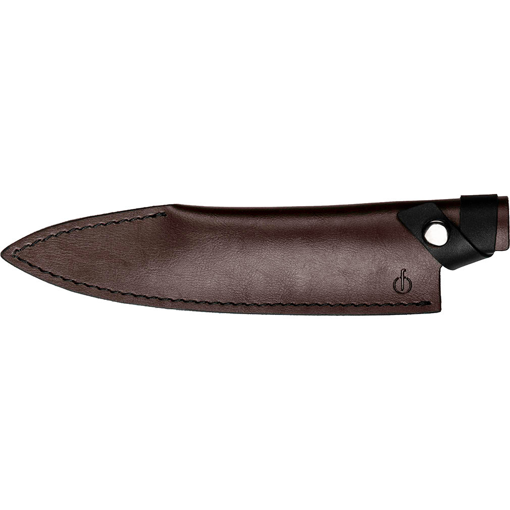 <transcy>Cover Leather Forged Chef's Knife</transcy>