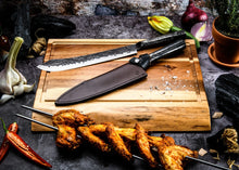 Afbeelding in Gallery-weergave laden, Hoes Leder Forged Chefmes