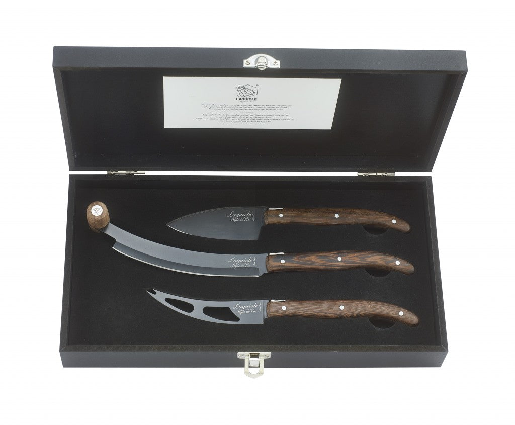 Kaasmes Laguiole Luxury Set 3 Wenge