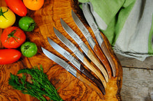 Afbeelding in Gallery-weergave laden, Steakmessen Laguiole Luxury Set 6 Mix