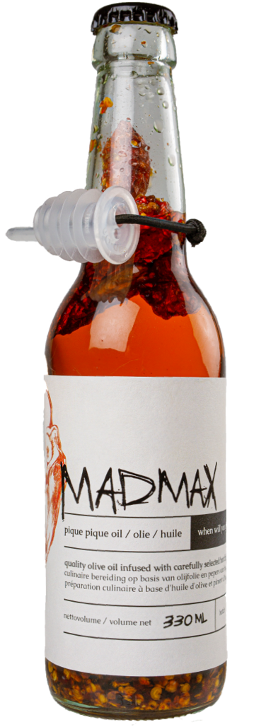 <transcy>Oil Madmax Spicy 330 ML</transcy>
