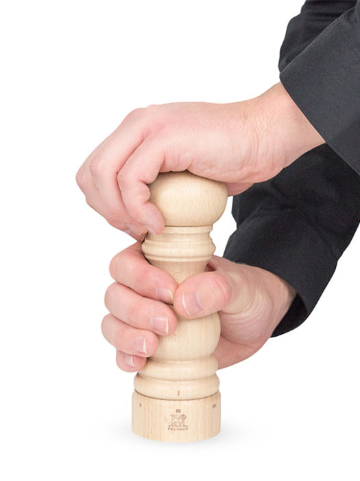 <transcy>Pepper mill Paris Classic Wood 18 cm Natural</transcy>