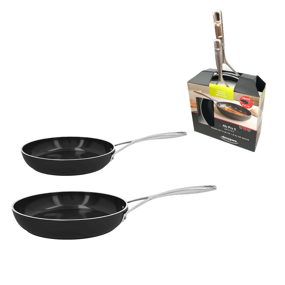 Pan Demeyere Alu Pro Ceramic Bakpanset 20 + 24 cm