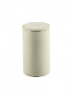 Potje met Deksel Cose Rond L D7 H12,6 Beige