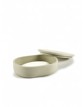 Afbeelding in Gallery-weergave laden, Potje met Deksel Cose Ovaal S L10,2 B7 H3,3 Beige