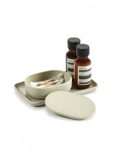 Potje met Deksel Cose Ovaal S L10,2 B7 H3,3 Beige
