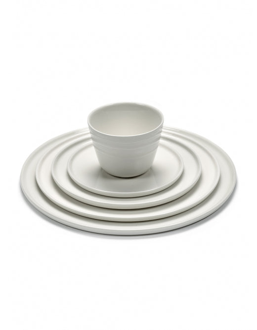 <transcy>Plate for Cappuccino cup Cena Ivory</transcy>