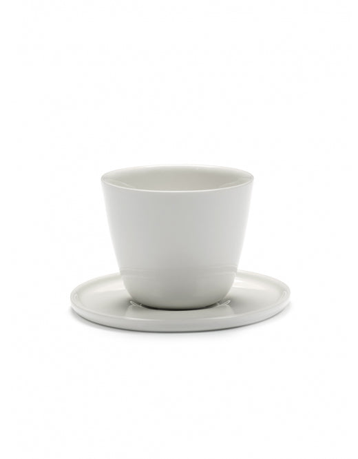 <transcy>Plate for Espresso cup Cena Ivory</transcy>