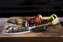 Afbeelding in Gallery-weergave laden, Mes Forged Olijfhout Koksmes