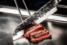 Afbeelding in Gallery-weergave laden, Mes Forged Olijfhout Santoku 18 cm
