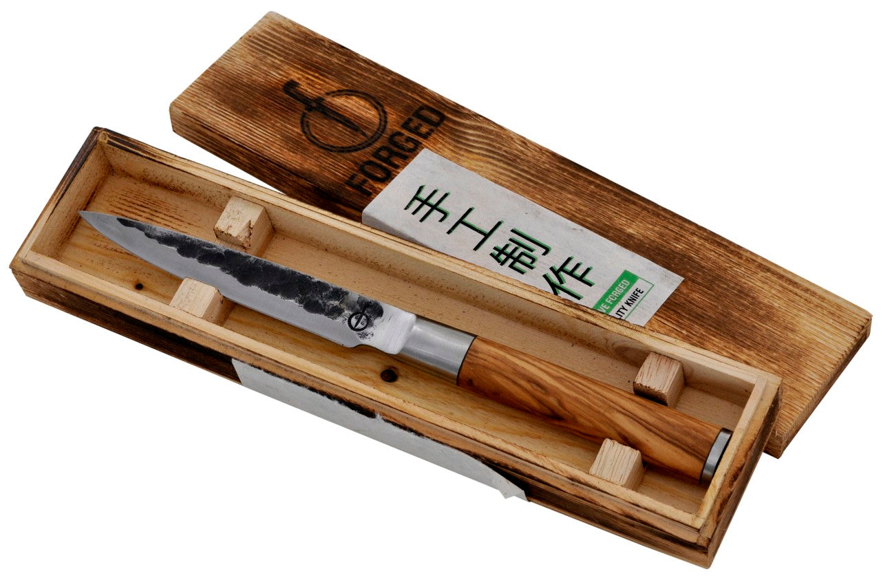 <transcy>Knife Forged Olive Wood Universal</transcy>