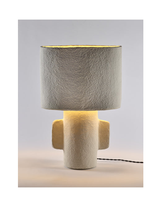 <transcy>Lamp Serax Earth Table lamp L Oval L36 W23 H54 White</transcy>