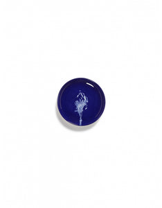 Bord Feast Xs D16 X H2 Cm Lapis Lazuli Artisjok Wit