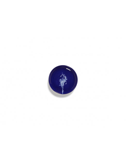 Bord Feast Xs D16 X H2 Cm Lapis Lazuli Artisjok Wit