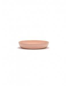 Bord Hoog Feast D22 X H4 Cm Delicious Pink Paprika Blauw