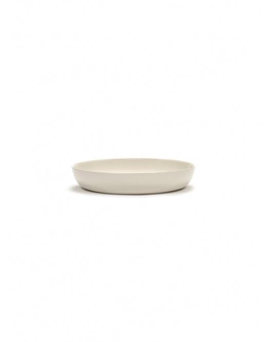 <transcy>Plate High Feast L22 X W22 X H4 Cm White Paprika Black</transcy>