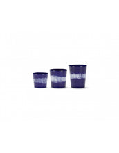 Afbeelding in Gallery-weergave laden, Espressokopje Feast 15 Cl Lapis Lazuli Swirl-Stripes Wit